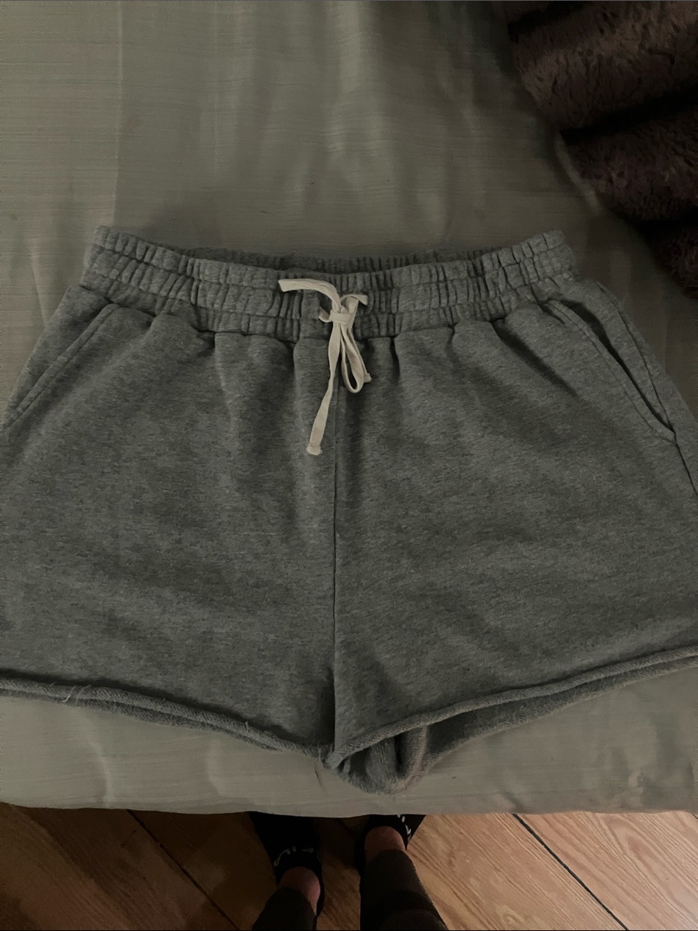 Show Me Your MuMu Gray Drawstring Athletic Shorts